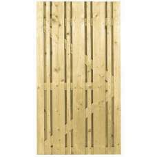 Tuindeur geïmpregneerd verticaal recht 180 x 100 cm 103315 Tuindeur geïmpregneerd verticaal recht 180 x 100 cm 103315